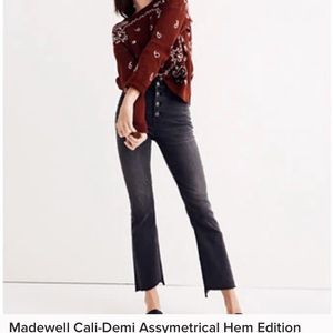 Madewell Cali Demi Asymmetrical Hem